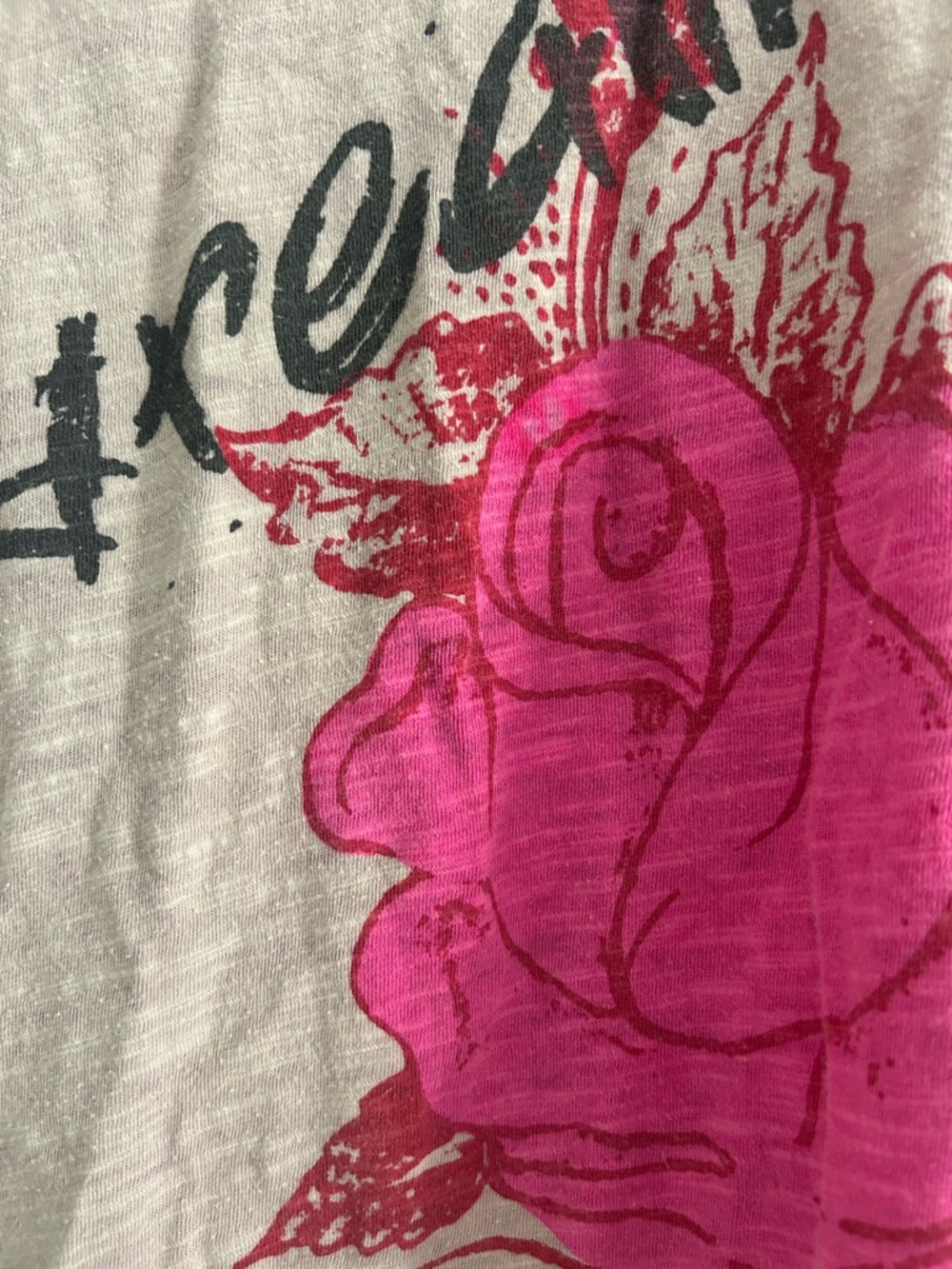 Magnolia Pearl Short Sleeve Graphic Tee in Pink, Magenta, Green, Blue, Purple - Picture 5 of 6